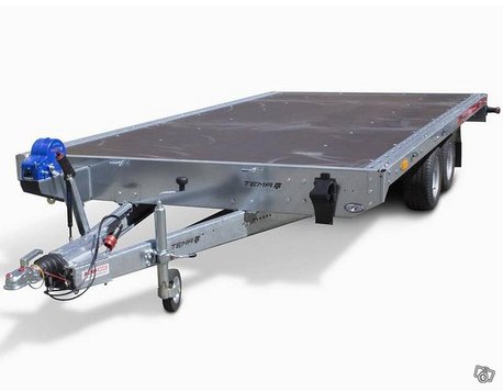 Peräkärry Temared Carplatform 4021 Jarru (P*) Traileri 2700kg 216x400cm 2-aks/R1 Peräkärry Temared Carplatform 4021 Jarru (P*) Traileri 2700kg 216x400cm 2-aks/R1